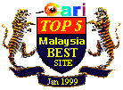 Winnerof the Top 5 of CARI - January 1999 Awards